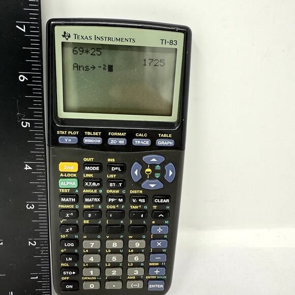 Texas Instruments TI-83 Plus Graphing Calculator School College SAT ACT Math - Picture 6 of 6
